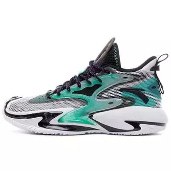 Мужские кроссовки Anta Shock The Game 5 Crazy Tide Белый Зеленый Черный 112131601-1 42