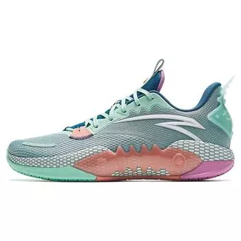 Мужские кроссовки Anta Shock Wave 5 Team Madhouse Зеленый Оранжевый 112331611-5 44.5