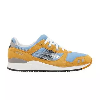 Мужские кроссовки ASICS Awake NY x Gel Lyte 3 Della Robbia Blue желтые 1201A568-400 41.5