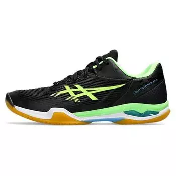 Мужские кроссовки ASICS Court Control FF 3 Black Lime Burst 1071A087-001 46