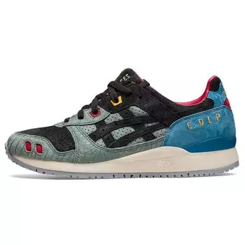 Мужские кроссовки ASICS GDLP x Gel Lyte 3 OG Tropicalia разноцветные графитово-серые 1201A755-021 37