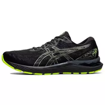 Мужские кроссовки ASICS Gel Cumulus 23 Black Green Carrier-Grey 1011B012-018 46.5