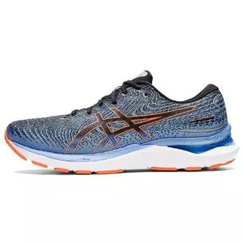 Мужские кроссовки ASICS Gel Cumulus 24 Black Shocking Orange Blue 1011B366-003 39.5
