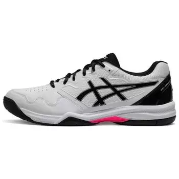 Мужские кроссовки ASICS Gel Dedicate 7 белые черные розовые ярко-розовые 1041A223-104 42