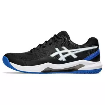 Мужские кроссовки ASICS Gel Dedicate 8 Black Tuna Blue 1041A408-002 45
