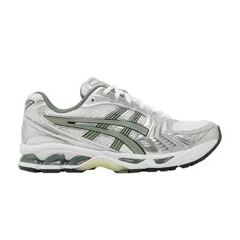 Мужские кроссовки ASICS Gel Kayano 14 Pure Silver Slate Grey белые 1201A019-107 42
