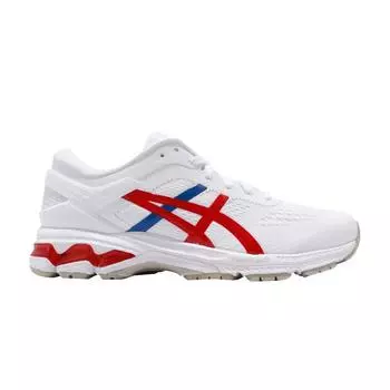 Мужские кроссовки ASICS Gel Kayano 26 Retro Tokyo белые классические-красные синие 1011A771-100 39