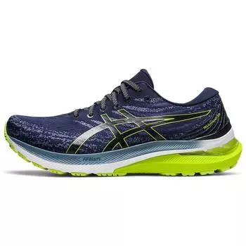 Мужские кроссовки ASICS Gel Kayano 29 Midnight Lime Zest синие 1011B440-404 39.5