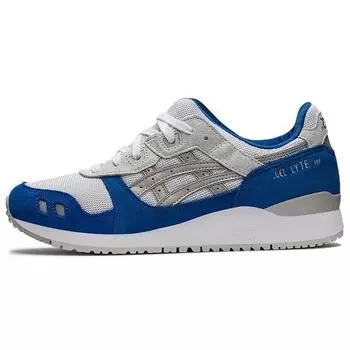 Мужские кроссовки ASICS Gel Lyte 3 OG White Oyster Grey синие 1201A482-101 42