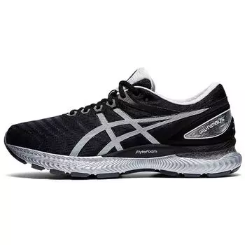 Мужские кроссовки ASICS Gel Nimbus 22 Black Silver Pure Silver 1011A978-001