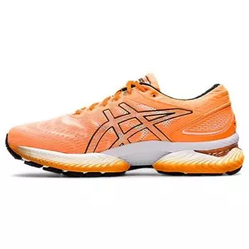 Мужские кроссовки ASICS Gel Nimbus 22 Modern Tokyo - Orange Pop, черные 1011A781-801