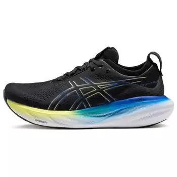 Мужские кроссовки ASICS Gel Nimbus 25 Wide Black Glow Yellow 1011B625-004 41.5