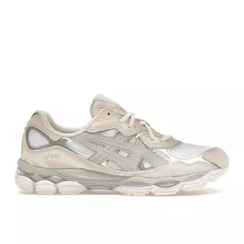 Мужские кроссовки ASICS Gel NYC White Oyster Grey кремовые 1201A789-105 37