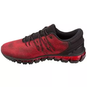 Мужские кроссовки ASICS Gel Quantum 360 4 Red Alert черные 1021A028-600