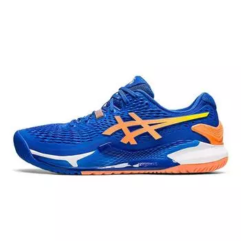 Мужские кроссовки ASICS Gel Разрешение 9 Novak Pack Blue Tuna-Blue Sun-Peach 1041A384-960 40