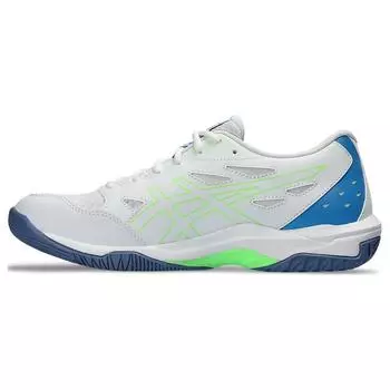 Мужские кроссовки ASICS Gel Rocket 11 White Blue Lime Lime-Burst 1071A091-102 42