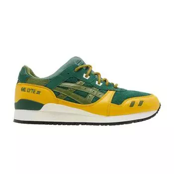 Мужские кроссовки ASICS Kith x Marvel x Gel Lyte 3 07 Remastered X-Men, 60th Anniversary — Rogue Men, зеленые 1201A960-300 42