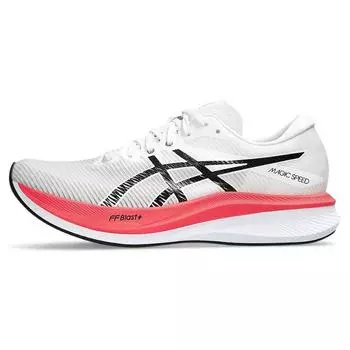 Мужские кроссовки ASICS Magic Speed 3 белые черные розовые 1011B703-100 46