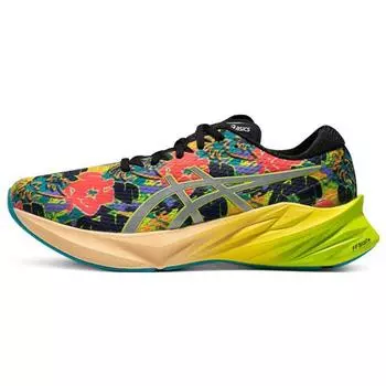 Мужские кроссовки ASICS Novablast 3 Lite-Show Geometric Origami Multi-Color Lime-Zest 1011B674-300 39