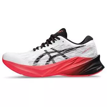 Мужские кроссовки ASICS Novablast 3 White Black Electric Red 1011B458-104 40.5