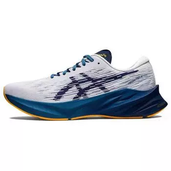 Мужские кроссовки ASICS Novablast 3 White Deep Ocean 1011B458-100 42