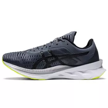 Мужские кроссовки ASICS Novablast Sheet Rock серо-черные 1011A681-020