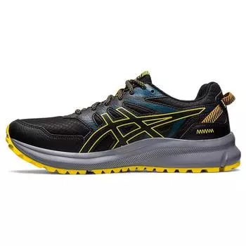 Мужские кроссовки ASICS Trail Scout 2 черные золотисто-желтые 1011B181-009 43.5