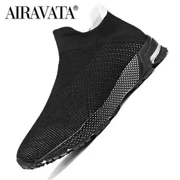 Мужские кроссовки без шнуровки, прогулочная обувь, повседневные кроссовки для улицы, мужской теннис 38 чёрный