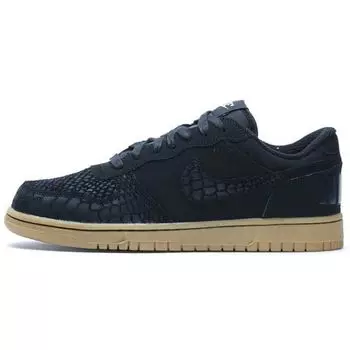 Мужские кроссовки Big Nike Low Lux Black Snakeskin Gum Gum-Light-Brown 854166-002