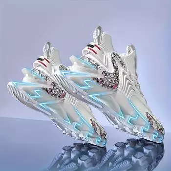 Мужские кроссовки Blade Амортизирующие кроссовки - Спортивная обувь - Воздухопроницаемая обувь 36 чёрный