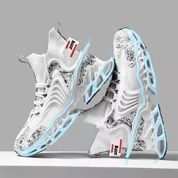 Мужские кроссовки Blade Type, дышащие, амортизирующие, кроссовки для бега, нескользящие, для бега, тенниса, спортзала, повседневные, для ходьбы 39