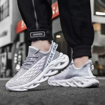 Мужские кроссовки Chsussures Shoes Мужская новая летняя мужская обувь Tennis Luxury Brand 2024 Loafers Мужская мода Tennis 2024 Tennis Red 36