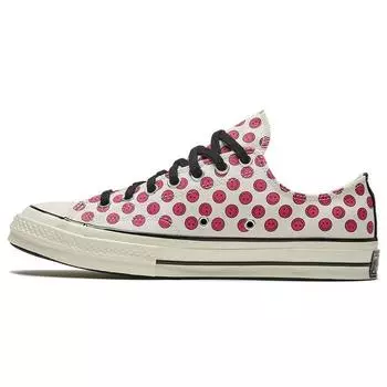 Мужские кроссовки Converse Chuck 70 Low Happy Camper White Egret Cerise-Pink 167645C