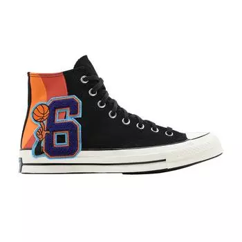 Кроссовки унисекс Converse Space Jam x Chuck 70 High A New Legacy Black Mantra-Orange Multi 172482C 36.5