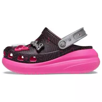 Мужские кроссовки Crocs Barbie x Crush Clog Black Pink 208819-001 34-35