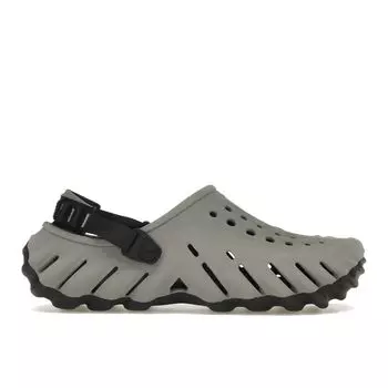 Мужские кроссовки Crocs Echo Clog Reflective серо-черные 208795-0WN 37-38