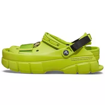 Мужские кроссовки Crocs Sankuanz x Clog Lime Punch зеленые 206900-3TX 45-46