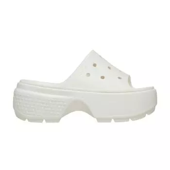 Мужские кроссовки Crocs Stomp Slide Chalk кремовые 209346-0WV 38-39