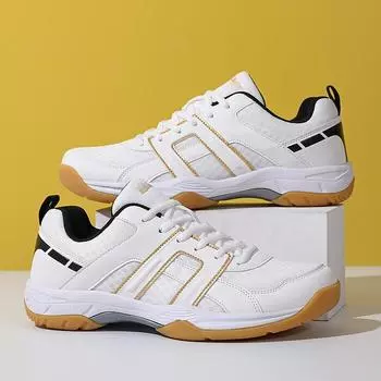 Мужские кроссовки для бадминтона, дышащие, женские, мужские, высокого качества, для соревнований, тенниса, тренировок, профессионального спорта, мягкие 36