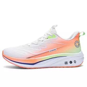 Мужские кроссовки для бега больших размеров, сверхлегкие, с карбоновой пластиной - Дышащие, амортизирующие, с мягкой подошвой, для соревнований 46