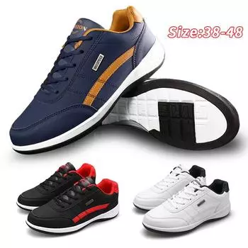 Мужские кроссовки для бега, дышащие мужские спортивные кроссовки, удобная повседневная прогулочная обувь на шнуровке, спортивная тренировочная обувь 38 чёрный