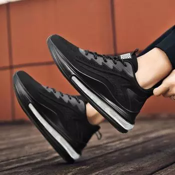 Мужские кроссовки для бега и ходьбы, унисекс, повседневные, легкие, теннисные, спортивные, дышащие, модные кроссовки 42