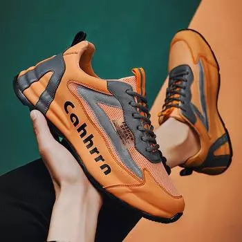 Мужские кроссовки для бега, легкие дышащие кроссовки, дизайнерские тренировочные теннисные туфли 39 чёрный