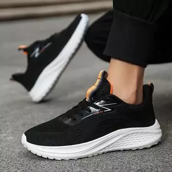 Мужские кроссовки для бега, летние сетчатые, для походов на открытом воздухе, с мягкой подошвой, легкие, дышащие, повседневные, для тренировок, кроссовки Tenis Masculino 39