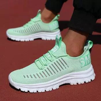 Мужские кроссовки для бега, модные сетчатые кроссовки для походов, легкие кроссовки для фитнеса, дышащие, повседневные, вулканизированные, для женщин, Zapatillas Hombre 36 чёрный