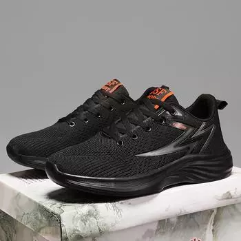 Мужские кроссовки для бега на открытом воздухе, повседневные кроссовки для бега в спортзале, походные кроссовки, сетчатые, новые, удобные кроссовки для пар 36