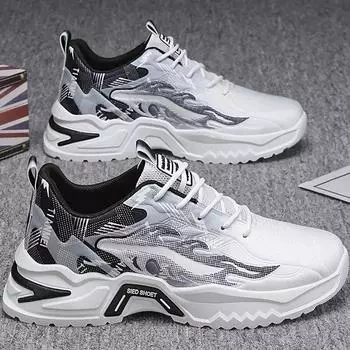 Мужские кроссовки для бега на открытом воздухе, противоскользящие, износостойкие, дышащие, удобные, повседневные, спортивные туфли для мужчин 39