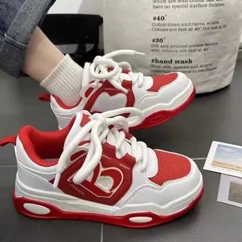 Мужские кроссовки для бега на толстой подошве 36