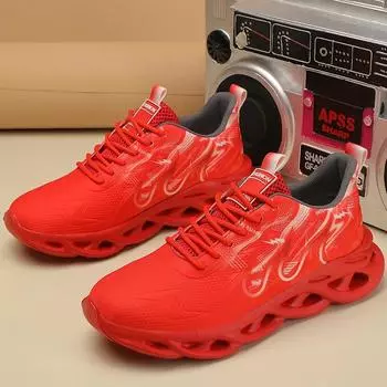 Мужские кроссовки для бега, новые удобные, легкие, мягкие, нескользящие, спортивные туфли, повседневные, дышащие, для ходьбы на открытом воздухе, для мужчин 36 чёрный