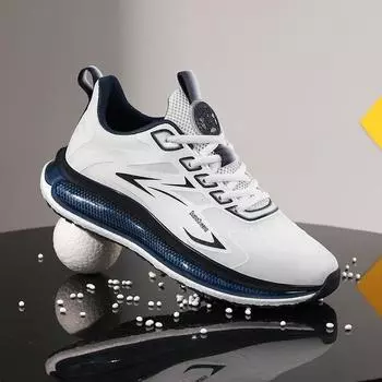 Мужские кроссовки для бега по бездорожью, нескользящие, мужские, спортивные, дышащие, весна-лето, кроссовки для мальчиков 36 белый